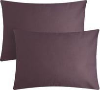 Комплект наволочек Этель темно-серый 50x70 см - 2 шт., 100% хлопок, поплин 7789232