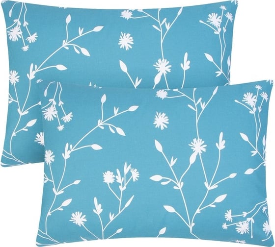 Комплект наволочек Этель Flowers 50x70 см - 2 шт., поплин 9233651