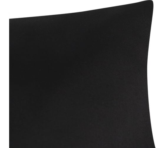 Наволочка Этель Jet black 50x70 см, 100% хлопок, мако-сатин, 114 г/м2 9515303