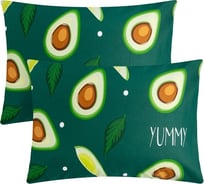 Комплект наволочек Этель Avocado 50x70 см - 2 шт., 100% хлопок, поплин 7674459