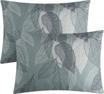 Комплект наволочек Этель Mint leaves 50x70 см - 2 шт., 100% хлопок, перкаль 9355443