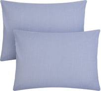 Комплект наволочек Этель Полоса 50x70 см - 2 шт., синий, 100% хлопок, бязь 9842111