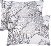 Комплект наволочек Этель Gray tropics 50x70 см - 2 шт., поплин 9732250