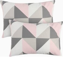 Комплект наволочек Этель Pink illusion 50x70 см - 2 шт., 100% хлопок, бязь 9423677