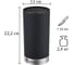 Подставка для ножей Bergner 11x11x22,2 см, пластик с элементами из стали, Wolfsburg BG-39922-MM 9