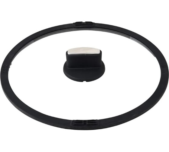 Кастрюля Bergner алюминий, 28 см, 6 л, стеклянная крышка, Ion Plus BG-35912-BK