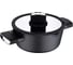 Кастрюля Bergner алюминий, 20 см, 2 л, стеклянная крышка, Ion Plus BG-35910-BK 1