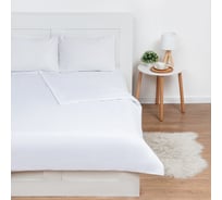 Пододеяльник Этель 1,5 спальный, 143x214 см, бязь отбеленная 120 гр/м2 1448798