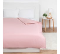 Пододеяльник Этель 145x215, цвет розовый, 100% хлопок, бязь 125 г/м2 9046081