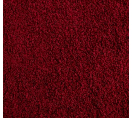 Полотенце махровое Этель Терри 70x140 см, бордовый, 100% хлопок, 430 г/м2 4807930