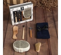 Набор подарочный Этель полотенце 30x60 см и аксессуары, 6 предметов 9379085