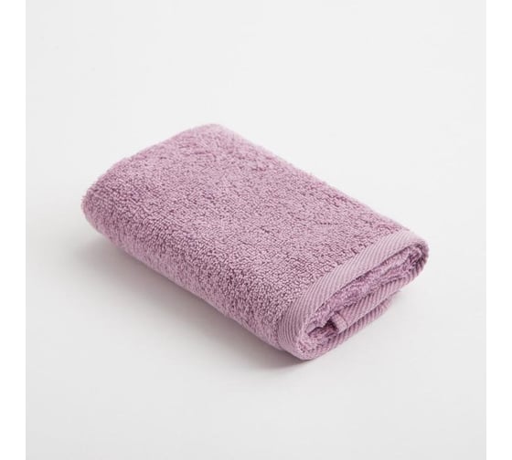 Полотенце махровое Этель Organic Lavender 30x50 см, 100% хлопок, 420 гр/м2 5572857 1