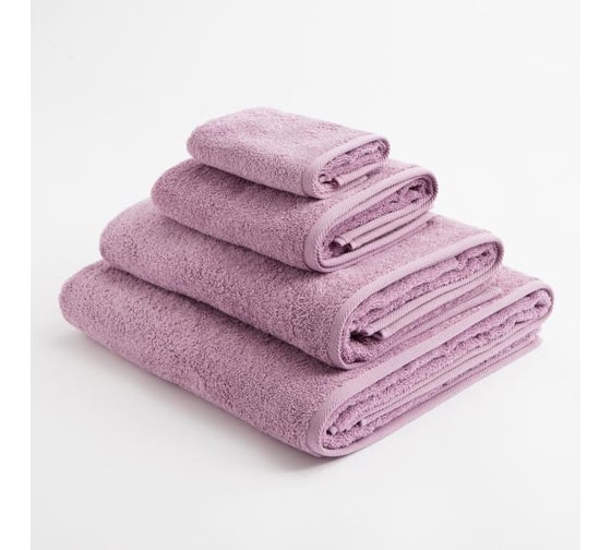 Полотенце махровое Этель Organic Lavender 70x130 см, 100% хлопок, 420 гр/м2 5572867
