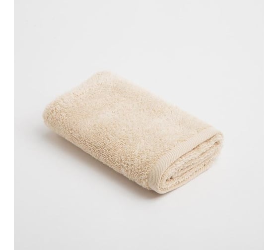 Полотенце махровое Этель Organic Beige 30x50 см, 100% хлопок, 420 гр/м2 5572858 1