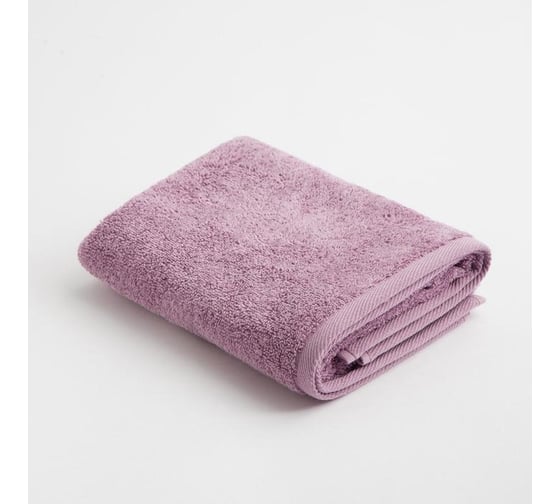 Полотенце махровое Этель Organic Lavender 50x90 см, 100% хлопок, 420 гр/м2 5572862 1