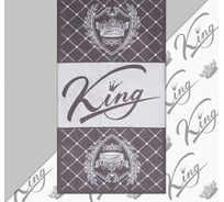 Полотенце махровое Этель King 70x130 см, 100% хлопок, 420 гр/м2 4447683