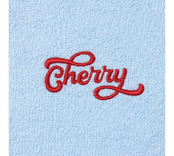 Набор махровых полотенец Этель Cherry 30x30 см - 3 шт., 100% хлопок 340 г/м2 10243075