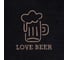Полотенце махровое Этель Love beer 35x50 см, 100% хлопок, 350 г/м2 10229395 3
