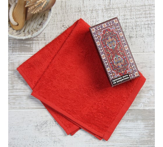 Полотенце махровое Этель Ковер 30x30 см, 100% хлопок, 340 г/м2 10243057 1