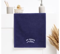 Полотенце махровое Этель Be brave 35x50 см, 100% хлопок, 350 г/м2 10229396