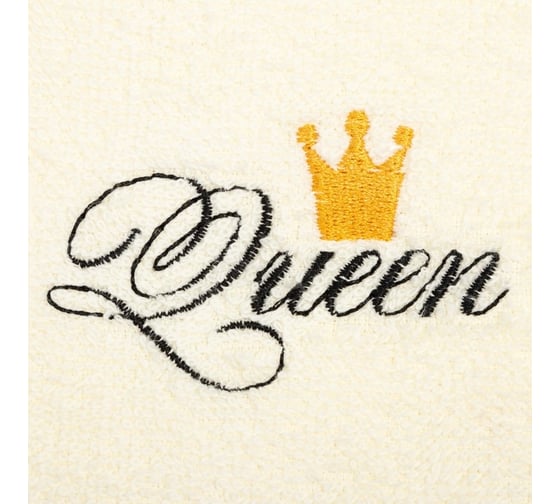 Набор полотенец Этель Queen & King 35x50 см - 2 шт., 100% хлопок, 350 г/м2 4869009