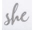 Набор полотенец Этель She & He 35x50 см - 2 шт., 100% хлопок, 350 г/м2 4869010 3