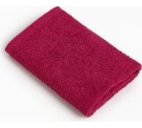 Полотенце махровое Этель 30x30 см, вишневый, 100% хлопок, 340 г/м2 9424672