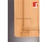 Доска разделочная Bergner 40x25x1,9 см, бамбук, стальная ручка BG-39971-MМ 4
