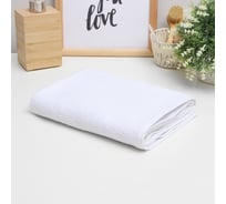 Полотенце махровое Этель Терри 70x140 см, белый, 100% хлопок, 430 г/м2 9690575