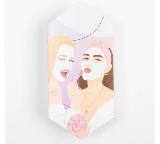 Полотенце махровое Этель Beauty 30x30 см, 100 хлопок, 340 гр/м2 7546518
