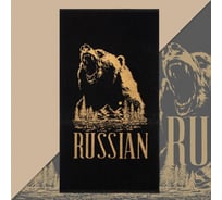 Полотенце махровое Этель Russian 50x90 см, 100% хлопок, 420 гр/м2 7166959