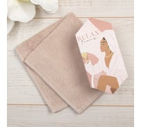 Полотенце махровое Этель Relax time 30x30 см, 100 хлопок, 340 гр/м2 7546519