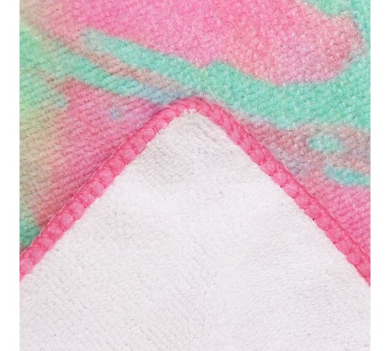 Полотенце пляжное Этель Neon Summer, 70x140 см, 250 гр/м2, 100%п/э 9541836