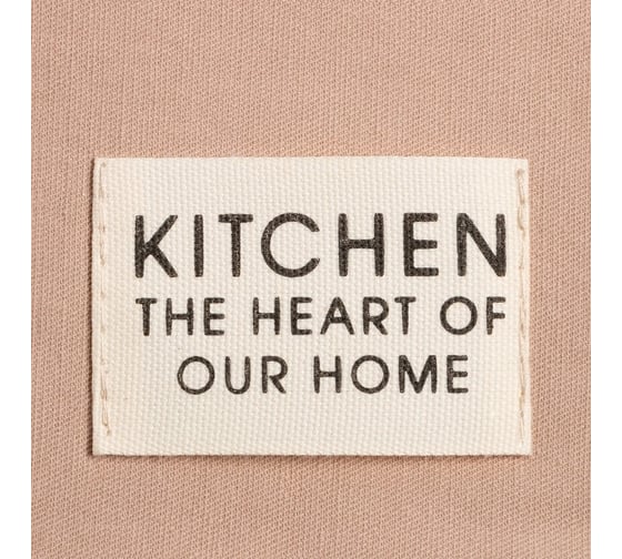 Полотенце Этель Kitchen 40x73 см, бежевый, 100% хлопок, саржа 220 г/м2 7865998