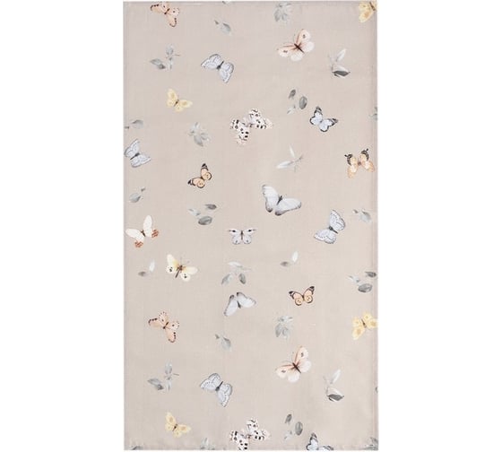 Полотенце Этель Butterflies 40x73 см, 100% хлопок, рогожка 186 г/м2 9590603