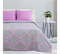 Комплект постельного белья Этель евро Утро в Марокко 200x217, 220x240, 70x70 - 2 шт., поплин 125 г/м2 2565793