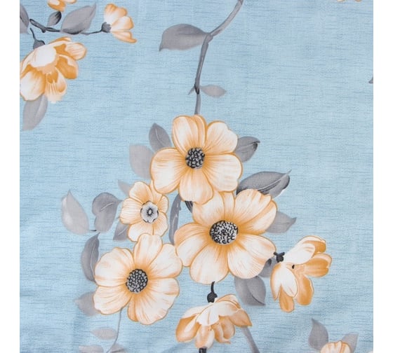 Комплект постельного белья Экономь и Я 1,5 спальный Blossom 143x215 см, 145x214см, 50x70 см 1 шт, 60 г/кв.м, микрофибра 10131652