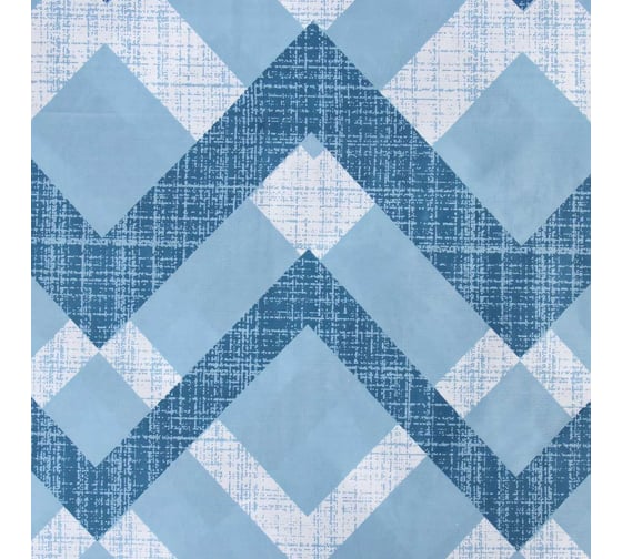 Комплект постельного белья Экономь и Я 1,5 спальный Zigzag 143x215 см, 145x214см, 50x70 см 1 шт, 60 г/кв.м, микрофибра 10227966