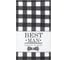 Полотенце Доляна кухонное Best man black 35x60 см, 100% хлопок, 160 г/кв.м 10200497 2
