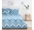 Комплект постельного белья Экономь и Я 2 спальный Zigzag 173x215 см, 175x214см, 50x70 см 2 шт, 60 г/кв.м, микрофибра 10227967 4
