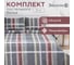 Комплект постельного белья Экономь и Я 2 спальный Squares 173x215 см, 175x214см, 50x70 см 2 шт, 60 г/кв.м, микрофибра 10227976 2