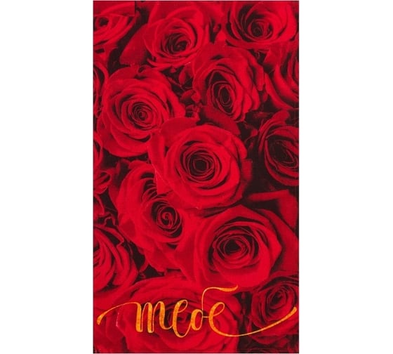 Полотенце Доляна кухонное Тебе 35x60 см, 100% хлопок, 160 г/кв.м 4136475 1