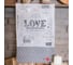 Полотенце Этель Love 40x67 см, 100% хлопок, саржа 190 г/кв.м 4017222 2