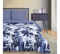 Комплект постельного белья Этель евро Геометрия леса 200x217 см, 220x240 см, 70x70 см - 2 шт., 100% хлопок, бязь125 г/м2 29683 2968336
