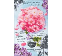 Полотенце Доляна кухонное Волшебная весна 34x60 см, рогожка, 100% хлопок 160 г/кв.м 4122670