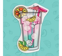 Полотенце пляжное Этель Коктейль 110x150 см, 100% полиэстер 4300846