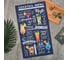 Полотенце Этель Cocktail menu 40x73 см, 100% хлопок, саржа 190 г/кв.м 4136495 2