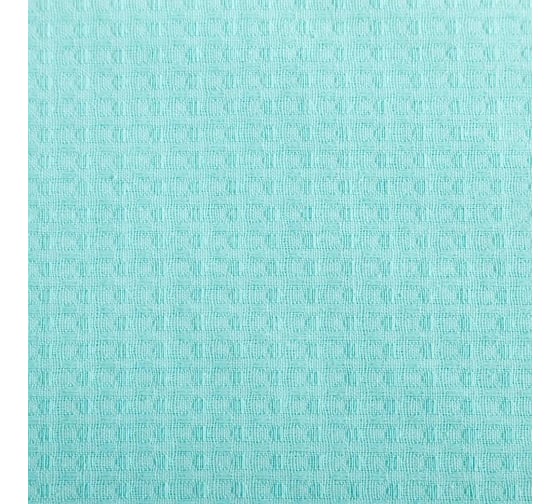 Полотенце вафельное Экономь и Я банное 80x150 см, небесный, 200 г/кв.м, 100% хлопок 5008092