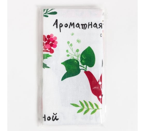 Полотенце Доляна кухонное Травяные чаи 35x60 см, 100% хлопок, 160 г/кв.м 4682731