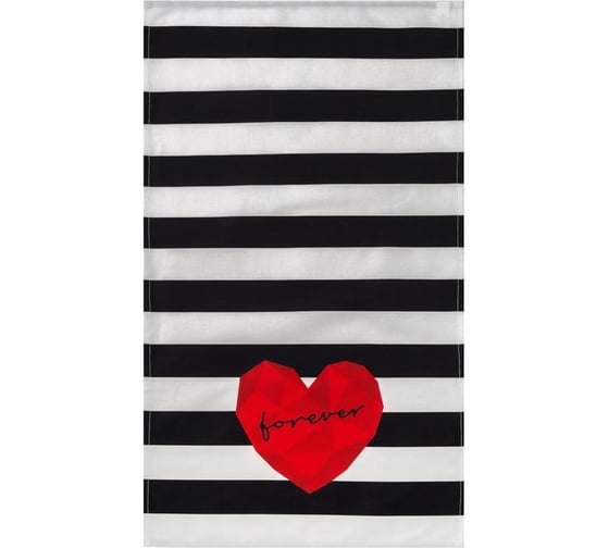 Полотенце Этель Forever 40x73 см, 100% хлопок, саржа 190 г/кв.м 4136511 1